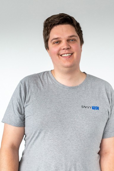 savvytec employee portrait of Fabian Brune, Software Developer