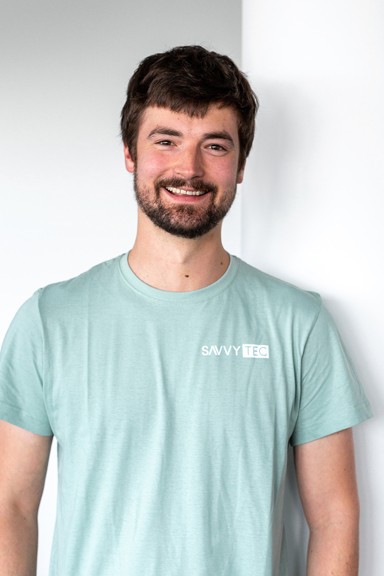 savvytec employee portrait of Julian Kowald, Software Developer