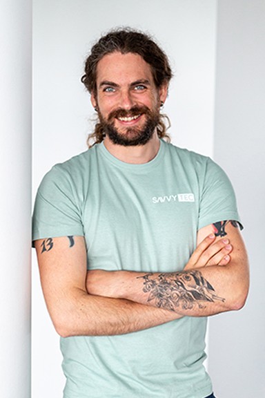 savvytec employee portrait of Marc Bracke, Project Manager