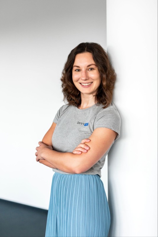 savvytec Mitarbeiterportrait von Anastasia Lebedeva, Head of Analytics & IoT