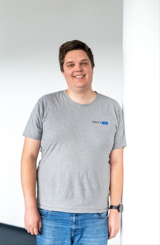 savvytec Mitarbeiterportrait von Fabian Brune, Senior Software Entwickler