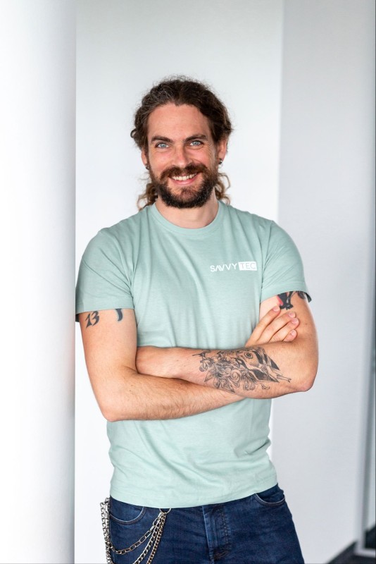 savvytec employee portrait of Marc Bracke, Project Manager