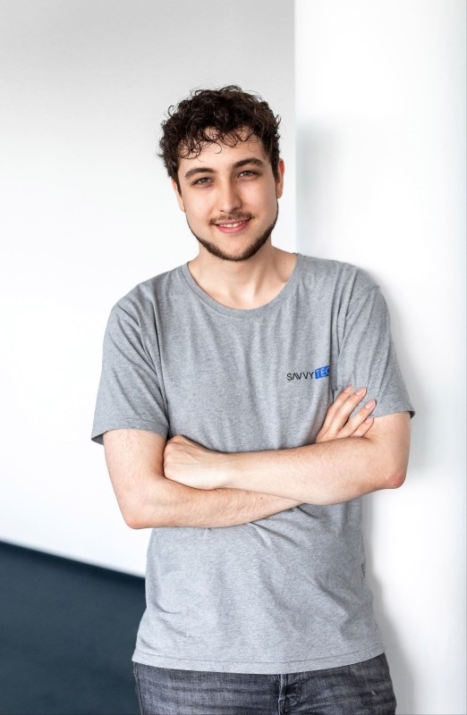 savvytec Mitarbeiterportrait von Moritz Pabst, Software Entwickler